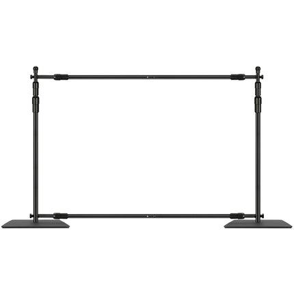 Pipe and Drape Backdrop Stand 10x10 Ft, 6 Clamps, Bag