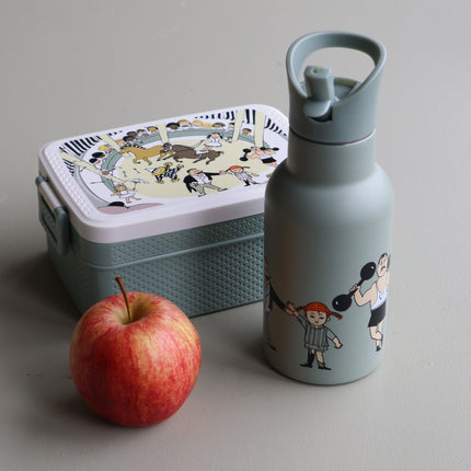 Pippi Circus, Lunch box, green