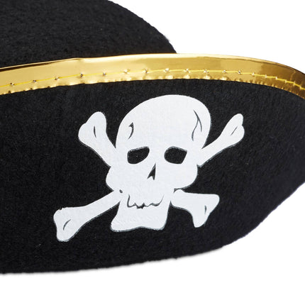 Pirate hat for children, 6-pack
