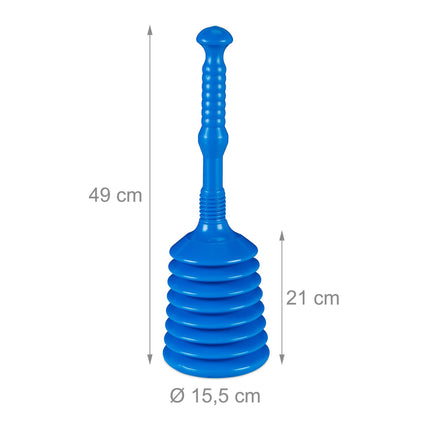 Piston with large suction bell