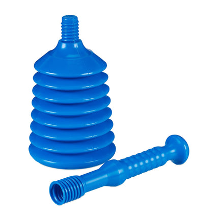 Piston with large suction bell