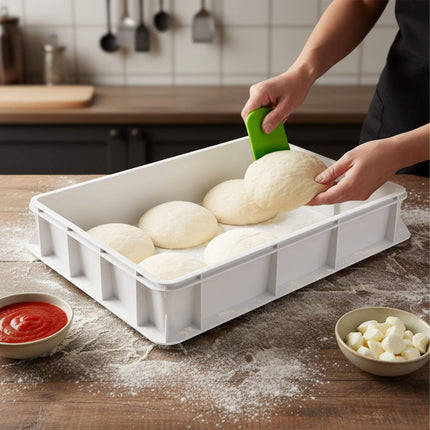 Pizza Dough Proofing Box Set – Holds 12 Balls, Stackable