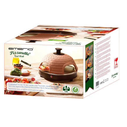 Pizza Maker Terracotta incl. 4 pizza shovels