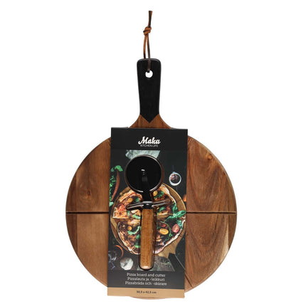 Pizza Set with Tray and Cutter