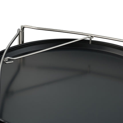 Pizza Tray Set with Stand – 4 Non-Stick Trays