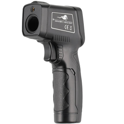 Pizza oven infrared thermometer