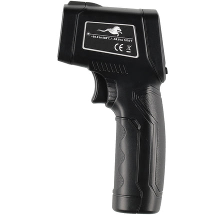 Pizza oven infrared thermometer