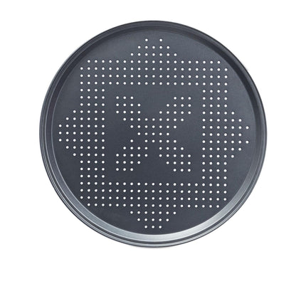 Pizza plate perforated set