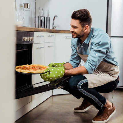 Pizza plate perforated set