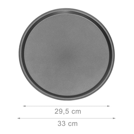 Pizza plate round, set of 4