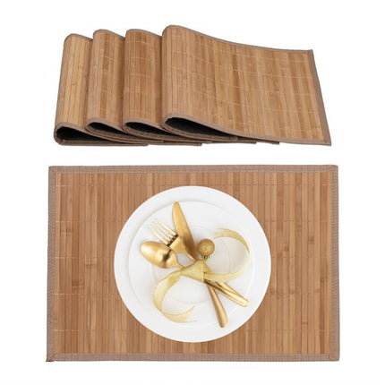 Placemats 4-pack bamboo