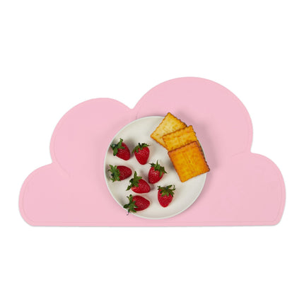Placemats for children in the form of clouds