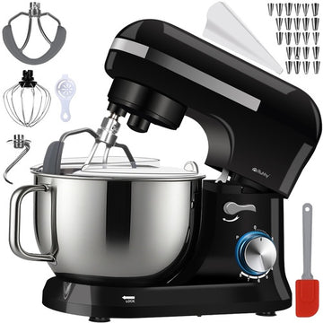Planetary Food Processor, 1000W, 4.5L Bowl, Black