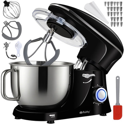 Planetary Kitchen Mixer, 6.2L Bowl, 9-in-1 Functions