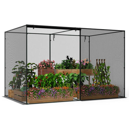 Plant Protection Tent with Roll-Up Door, 310 x 200 x 200 cm