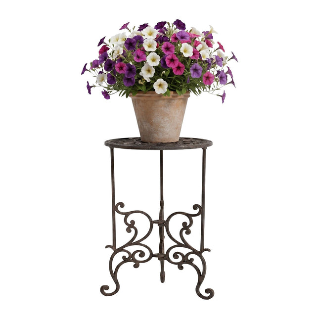 Plant Stand, Cast Iron – Vintage Tiered Display