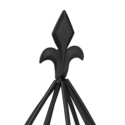 Plant Supports Set of 2 – Metal Climbing Aid, Bulb Shape