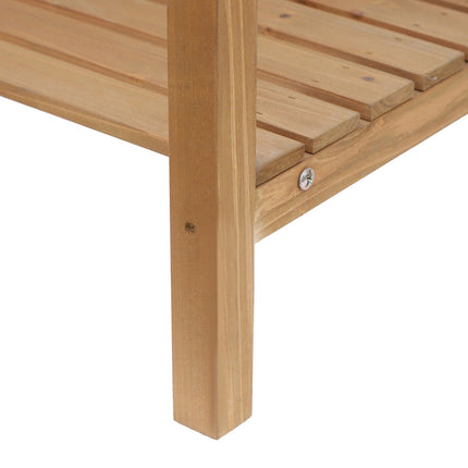 Spruce garden table with tub, 112 cm - Perfect for plant care