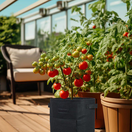 Planting bag in fleece set of 3 Ø 30 cm
