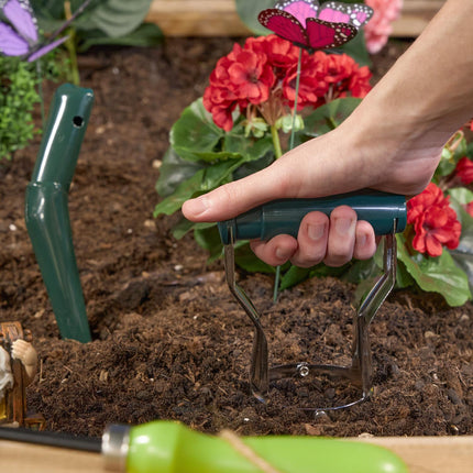 Planting set for flower bulbs