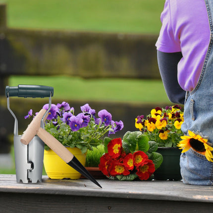 Planting set for flower bulbs