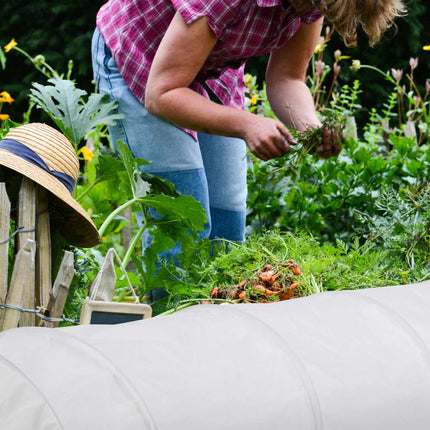 Planting tunnel made of fleece 5 m
