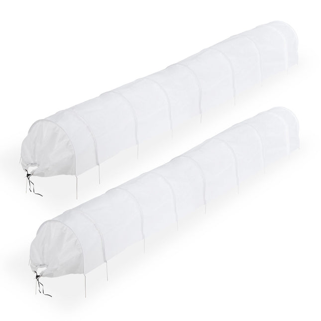 Planting tunnel made of fleece 5 m set of 2