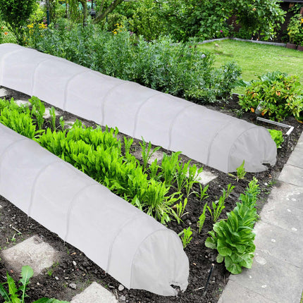 Planting tunnel made of fleece 5 m set of 2