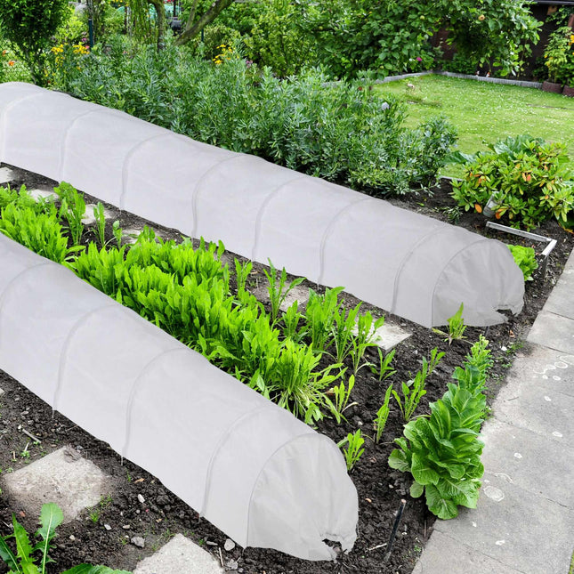 Planting tunnel made of fleece 5 m set of 2