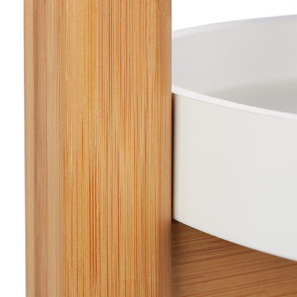 Plant shelf in bamboo