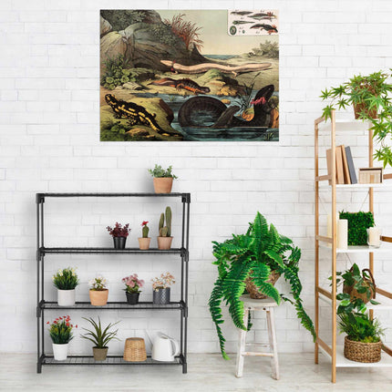 Plant shelf with 4 shelves