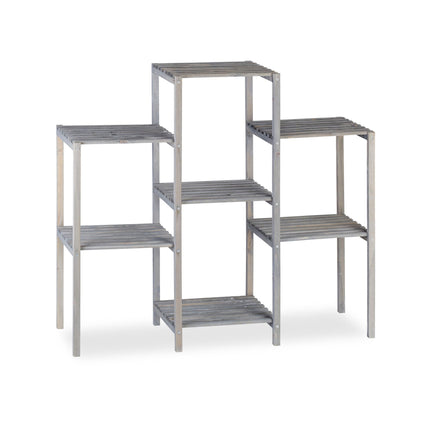 Plant shelf with 6-7 shelves