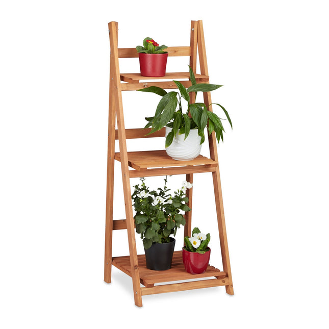 Plant shelf wood