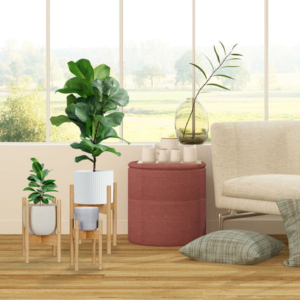 Plant stand in a set of 3