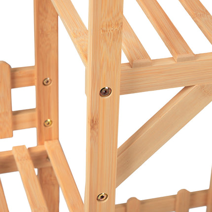 Plant stand in bamboo 5 shelves