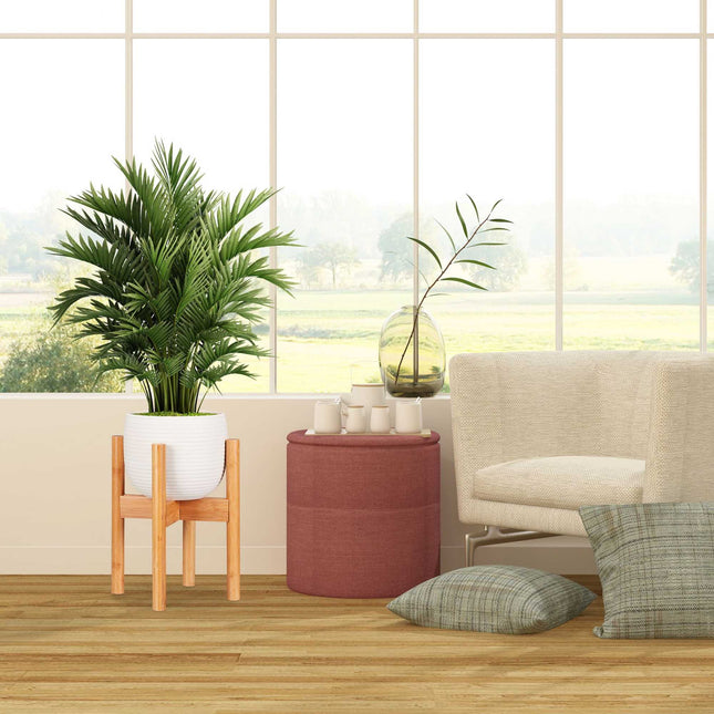 Plant stand in bamboo