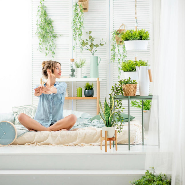 Plant stand set of 2