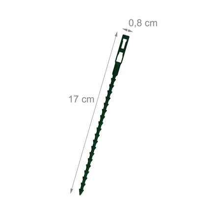Plant ties 17 cm set of 200