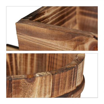 Plant wheelbarrow set of 2