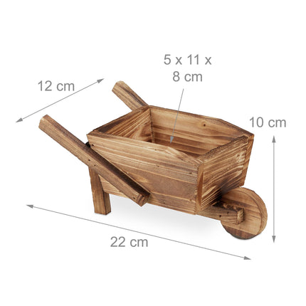 Plant wheelbarrow set of 2