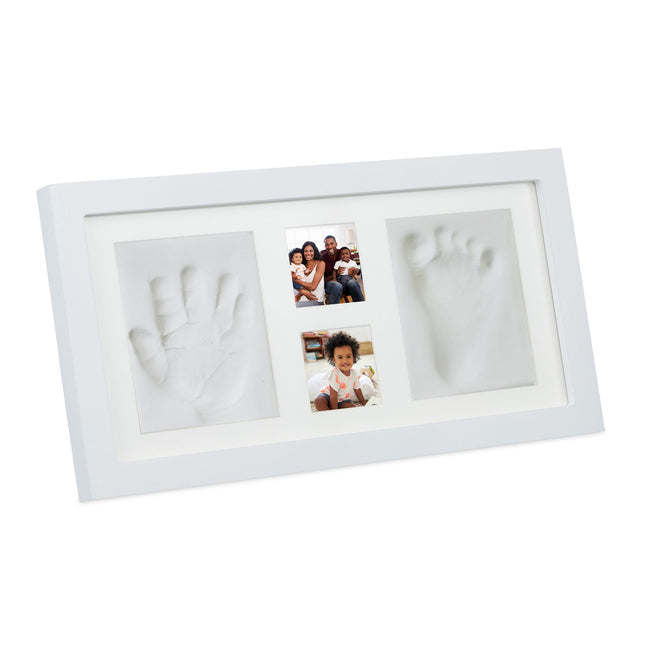 Plaster cast set for baby with photo frame