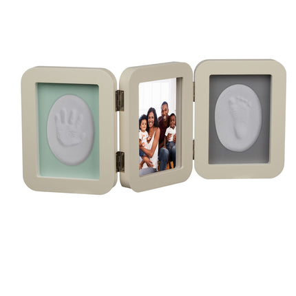 Plaster cast set for baby with photo frame