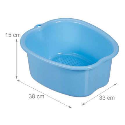 Plastic Foot Bath Basin with Massage Nubs