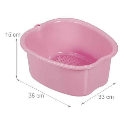 Plastic Foot Bath Basin with Massage Nubs