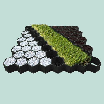 Plastic Grass Grid for Driveways & Paths, Easy Install
