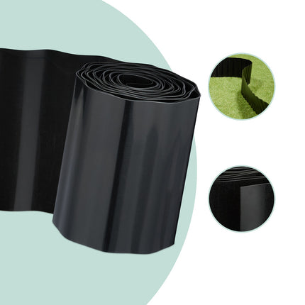 Plastic Lawn Edging 9m – Flexible Garden Border