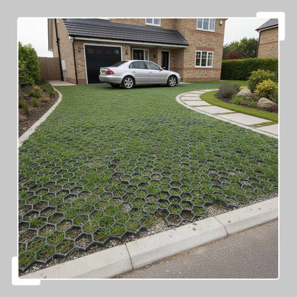 Plastic Lawn Grid for Driveways and Paths