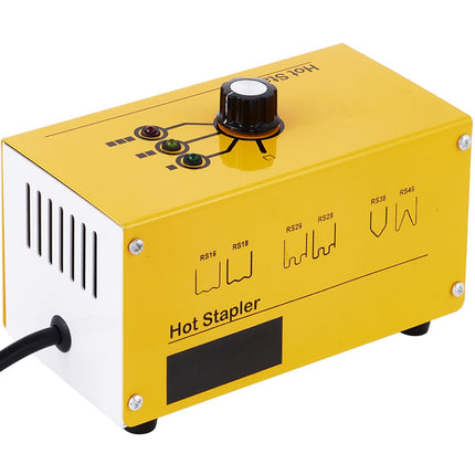 Plastic Welder Kit, 220V Hot Stapler, 600 Staples; 3 Heat Settings