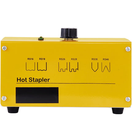Plastic Welder Kit, 220V Hot Stapler, 600 Staples; 3 Heat Settings