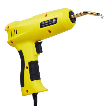 Plastic Welding Kit, 220W Welder Gun, 1200 Staples, LED Light